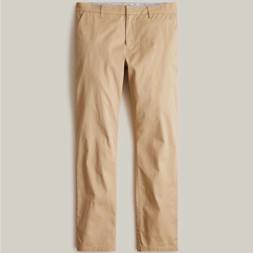 J.Crew Slim Boyfriend Chino Pants NWT Beige Size 24, 30 - Picture 4 of 10